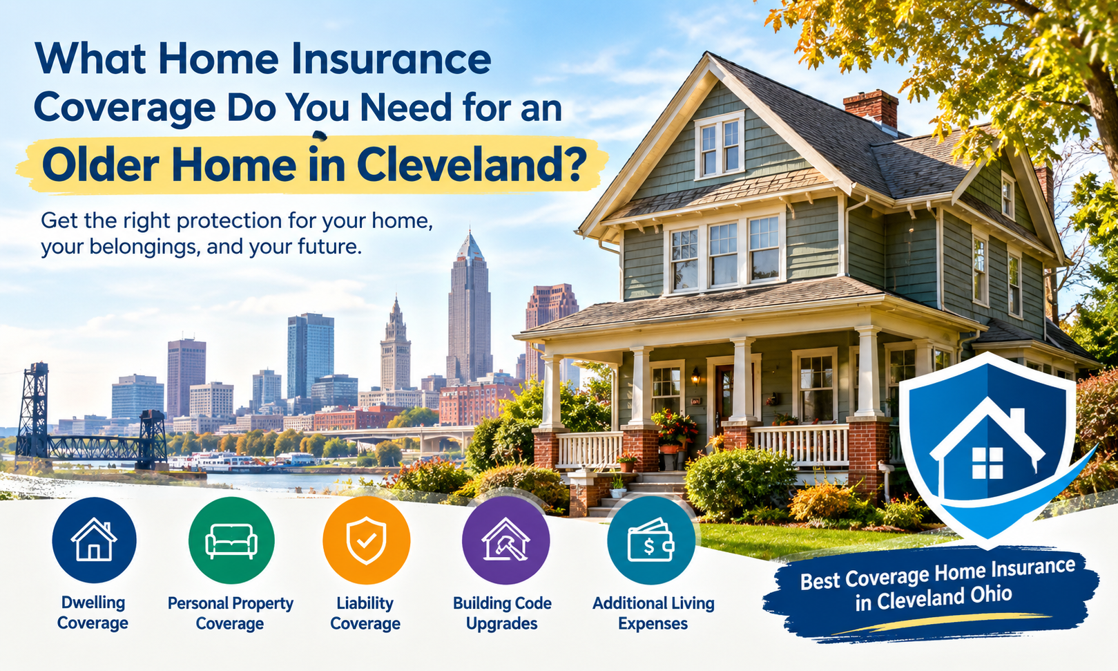 Best Coverage Home insurance in Cleveland Ohio